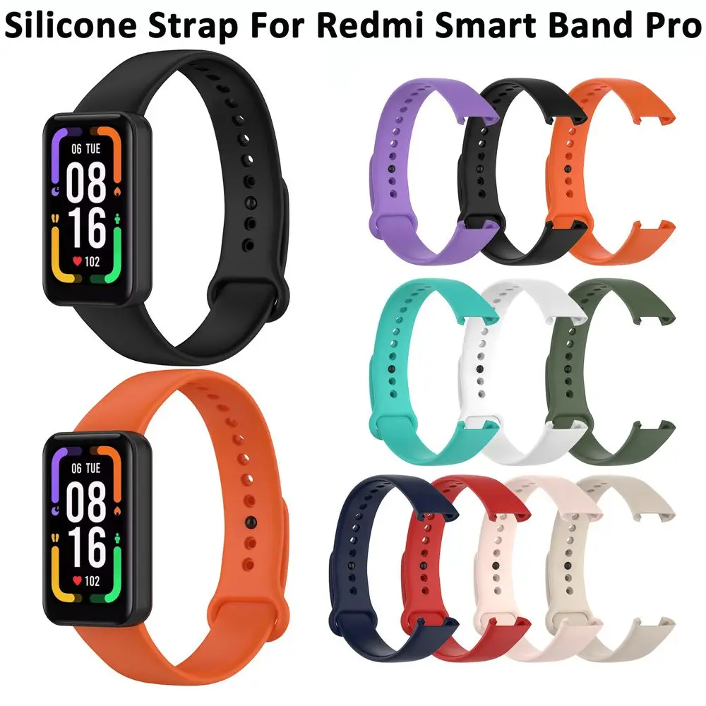 

Silicone Strap For Redmi Smart Band Pro Sport Replacement Wristband For Xiaomi Redmi Watches Accessories