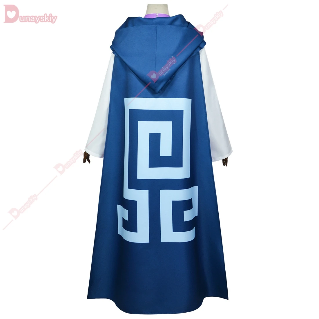 Фантазия принцесса косплей синий плащ платье аниме игра Zerdaa костюм женская