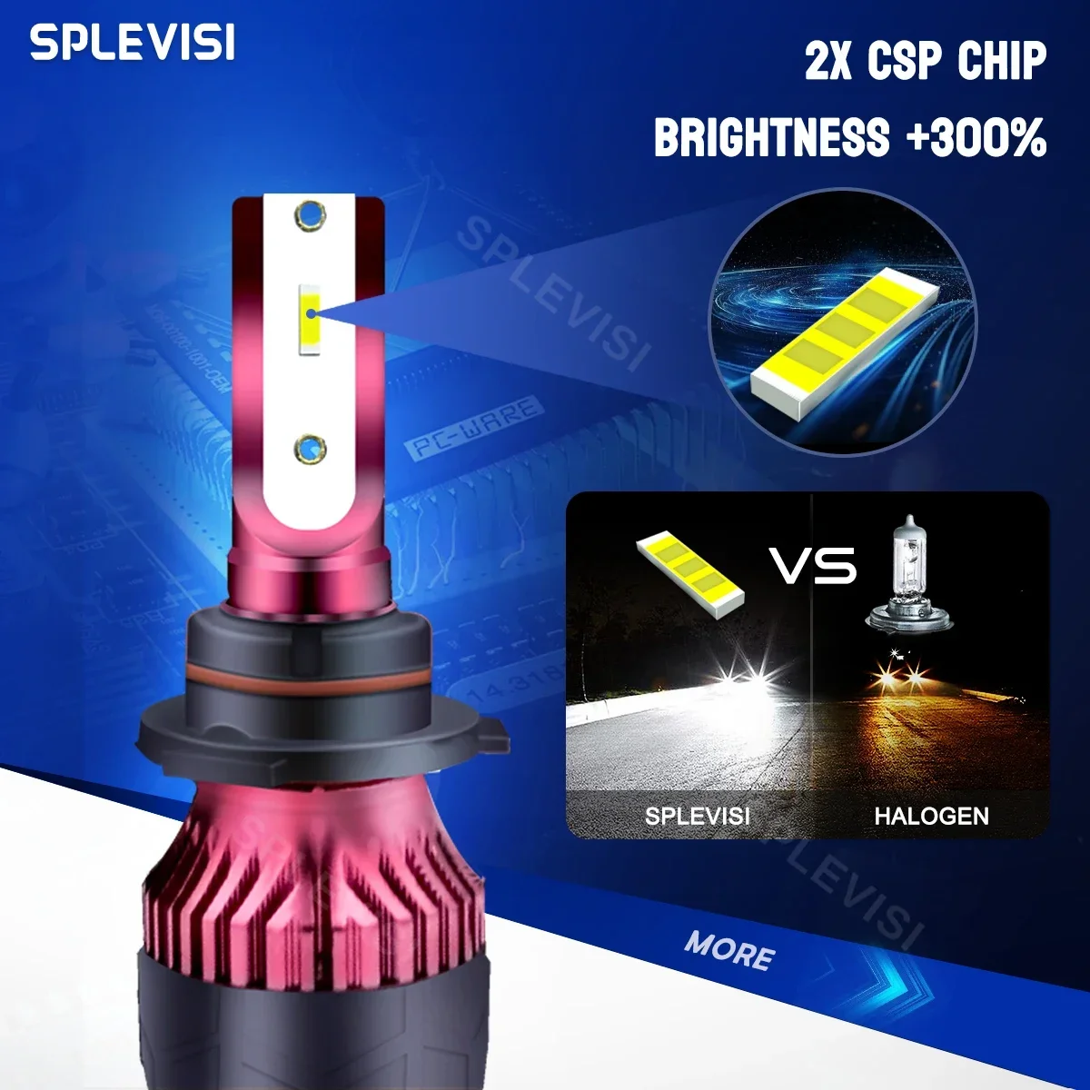 светодиодные фонари для автомобиля GMC Envoy XL 2002 2003 2004 2005 2006 XUV 9005 9006 Противотуманные