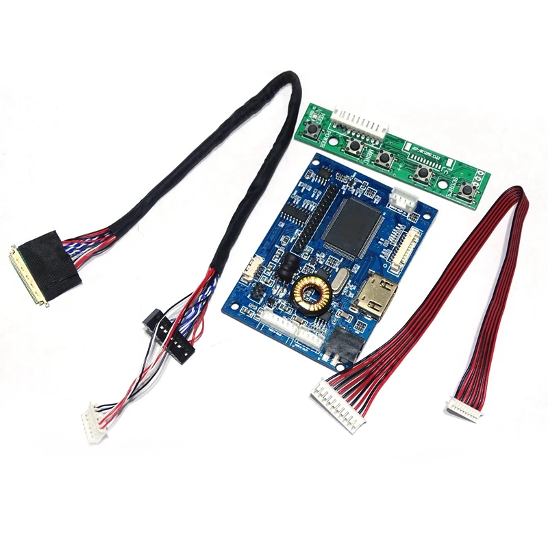 

1 компл. HDMI-совместимый драйвер платы контроллера Lvds 40Pin комплект кабеля для Raspberry PI 3 LP156WH2 1366X768 7-42 дюймовый экран