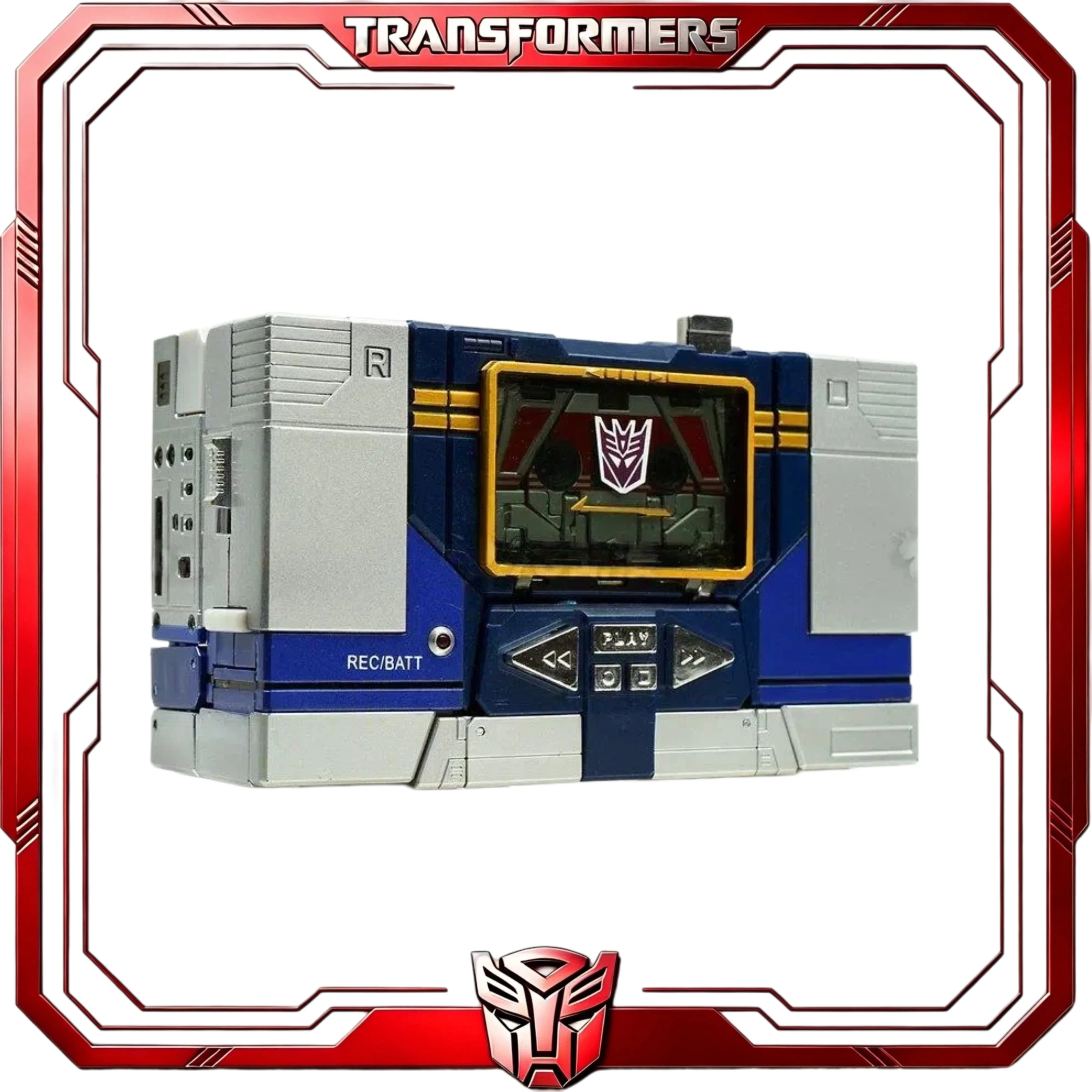 Фото В наличии: Трансформеры Masterpiece MP-13 Soundwave with Laserbeak G1 Decepticon – коллекционная фигурка, игрушка, подарок для хобби №3