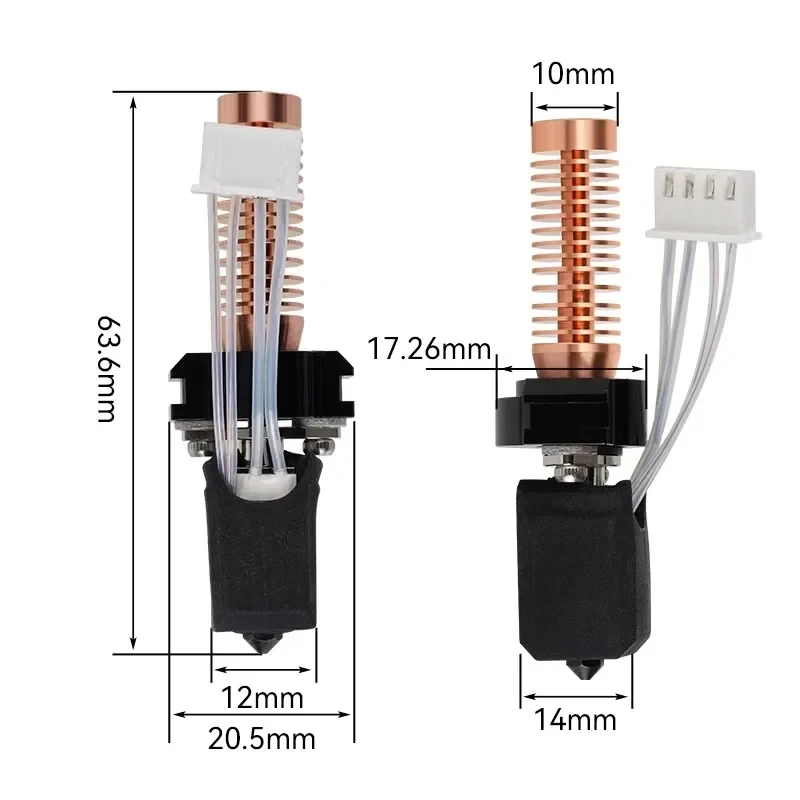 Сопло Hotend AD5M Pro для 3D-принтера Flashforge Adventurer 5 м
