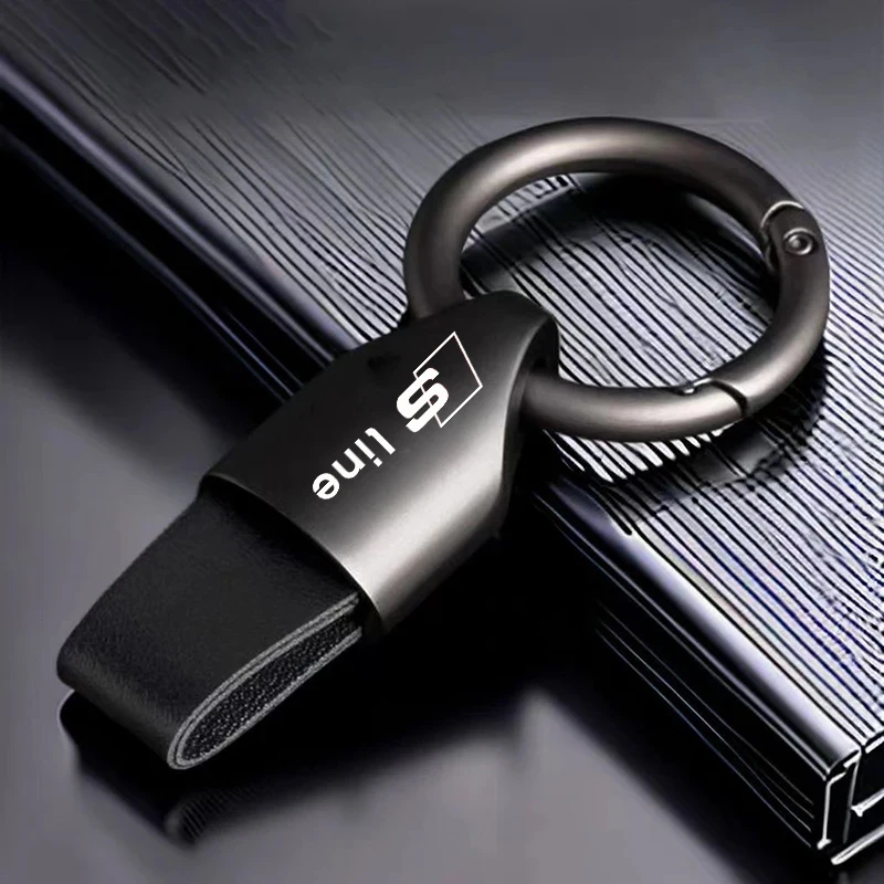 Автомобильный брелок-держатель замшевый брелок-подвеска для Audi Sline A4 B7 B8 B9 A3 8P 8V 8L