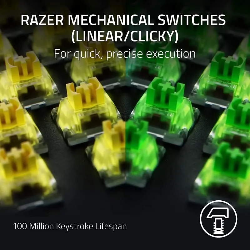 Проводная игровая клавиатура Razer blackтна V4 Pro 100% оригинальная