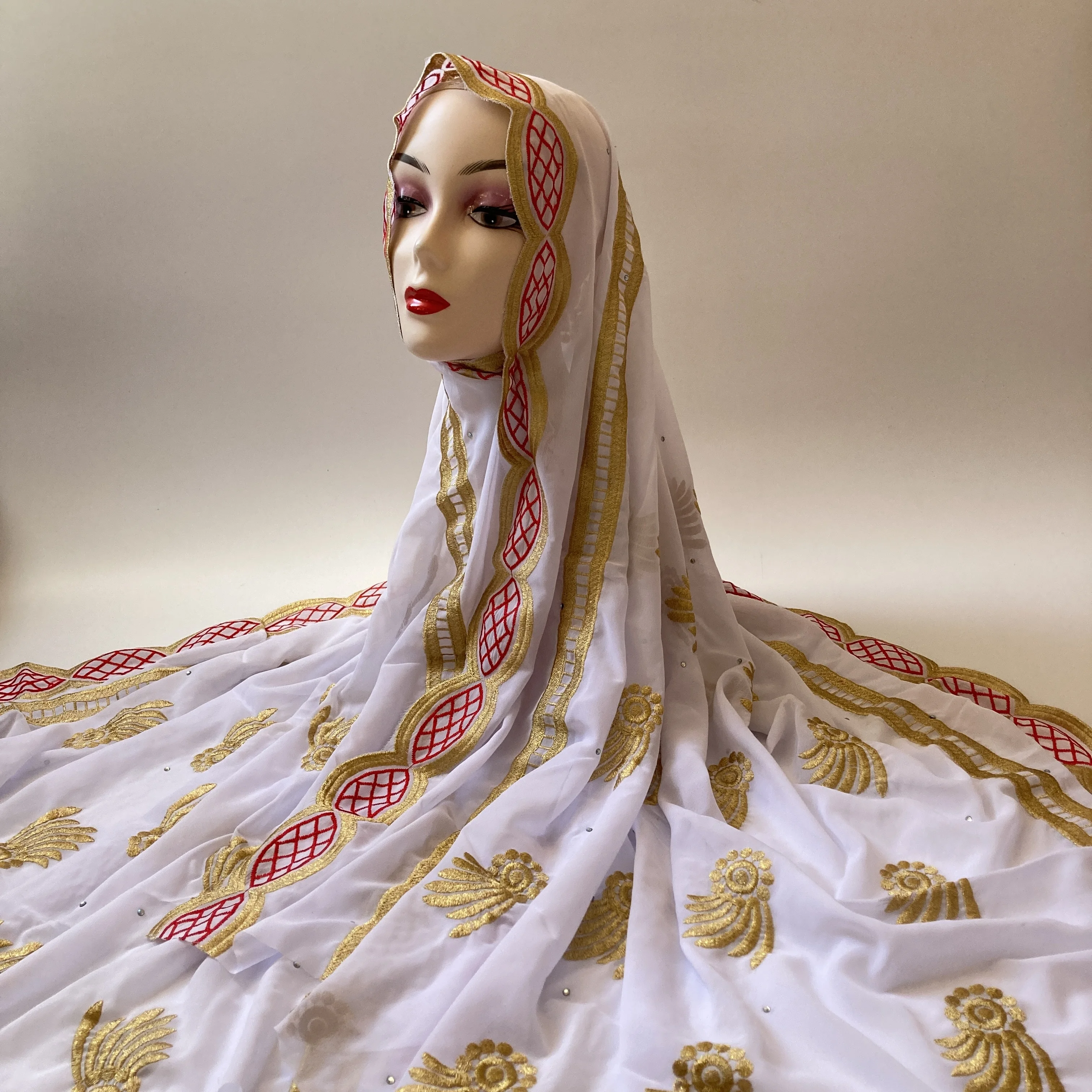 

Оптовая продажа, 2 ярда, Африканское Сетчатое кружево, африканская кружевная ткань, шифоновая ткань, французское Тюлевое кружево, вышивка, н...