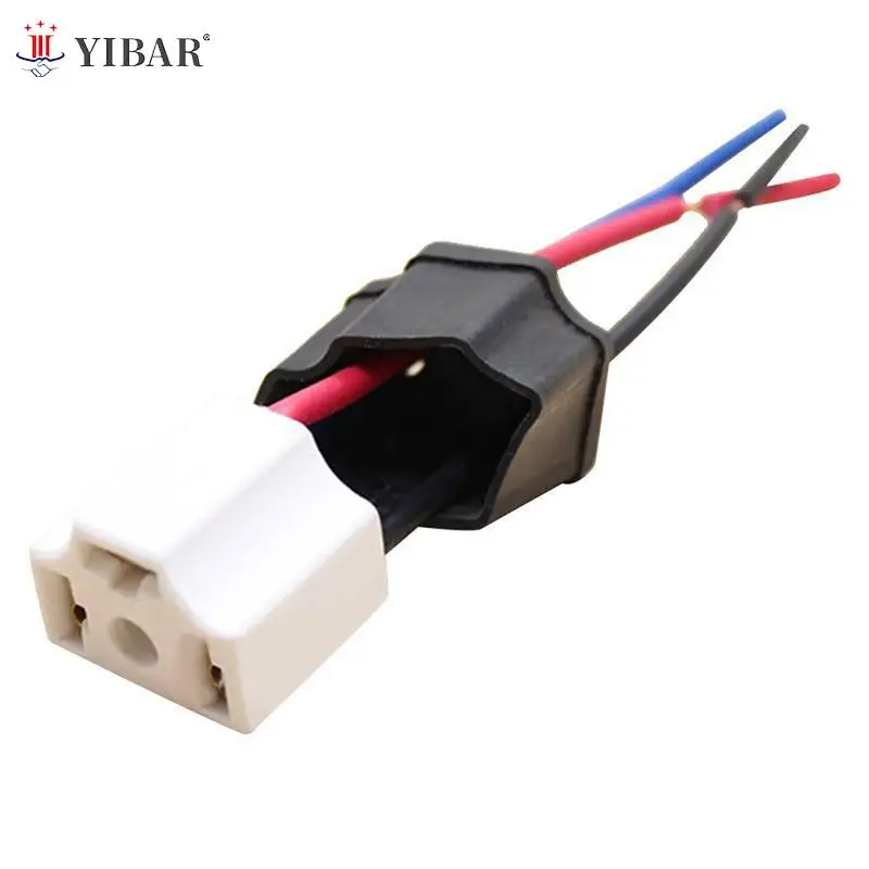 

H4 9003 Ceramic Wire Wiring Car Head Light Bulb Lamp Harness Socket Plug