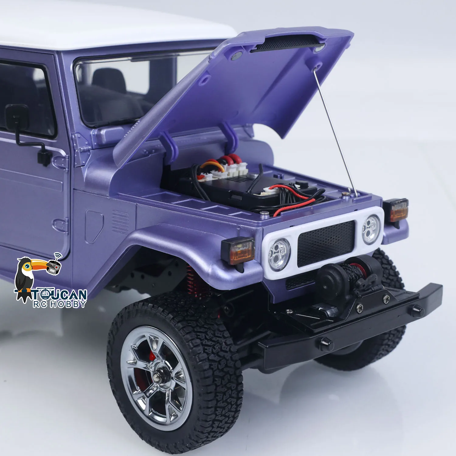 Фото HG AWD 1/16 Радиоуправление Внедорожник HG4 211 Металлические приводные валы Дымовой блок Свет Звуки Эффект RTR RC Гусеничный Модель Игрушки №3