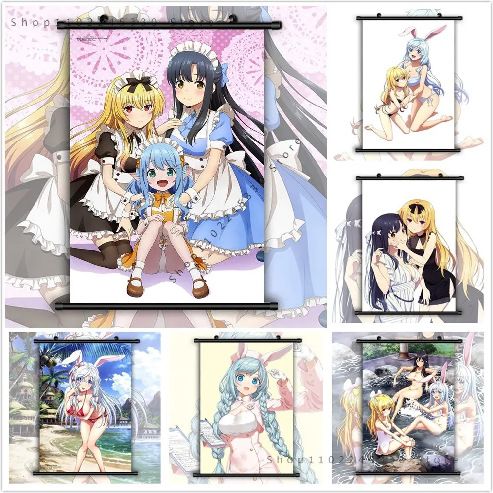 Богемный стиль аниме Arifureta Shokugyou De Sekai Saikyou настенное искусство холст живопись плакат принты Гостиная Декор домашний декор