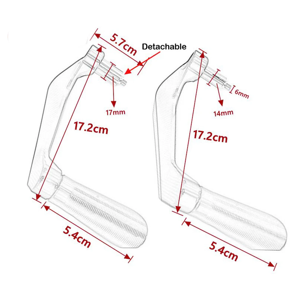 Мотоциклетные аксессуары CNC для YAMAHA YZFR6 YZF R6 2011-2023ручки руля защитные рычаги
