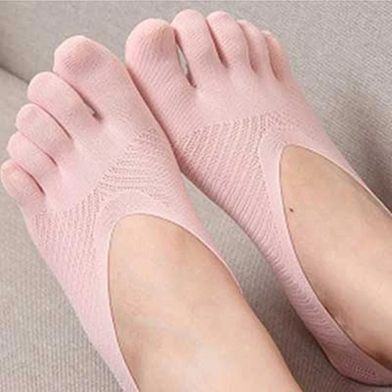 

Japanese Toe Socks Men Women Bamboo Fiber Deodorant Breathable Sock with Separate Toes Kimono Flip Flop Socks Non-slip Silicone