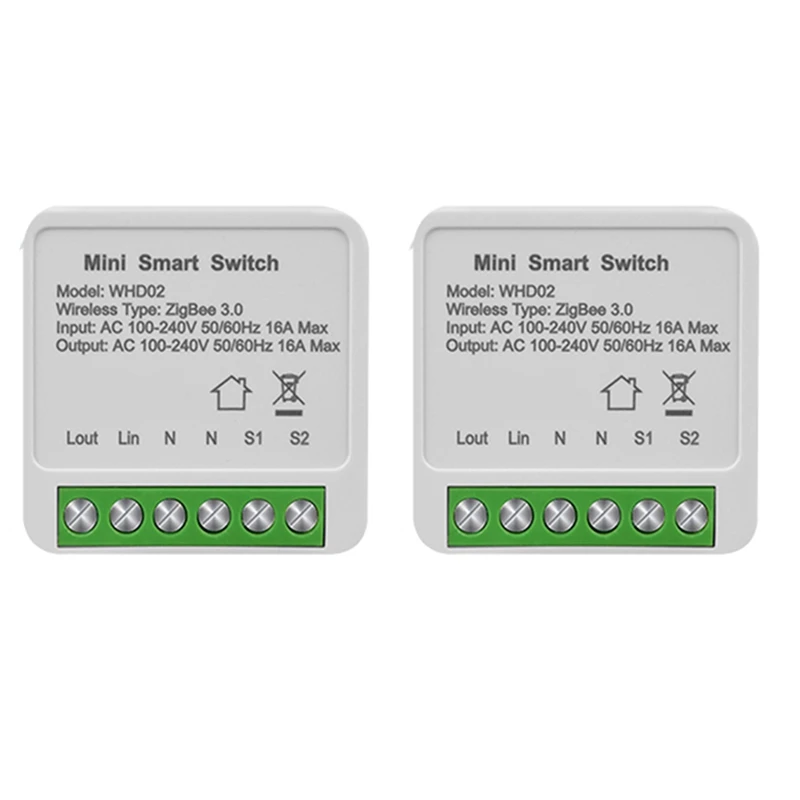 

2X Alice Smart Home Switch Tuya Smart Zigbee Wireless Switch Yandex Alexa Voice Control Automation Modules Google Home