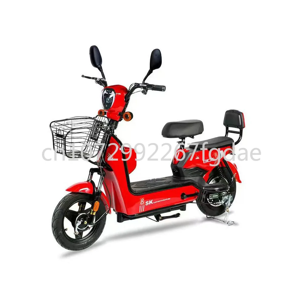 

48V Electric Motorcycle 350W Electric Vehicle 12/20ah Small Comfortable Damping Lithium Battery Electric Bicycle