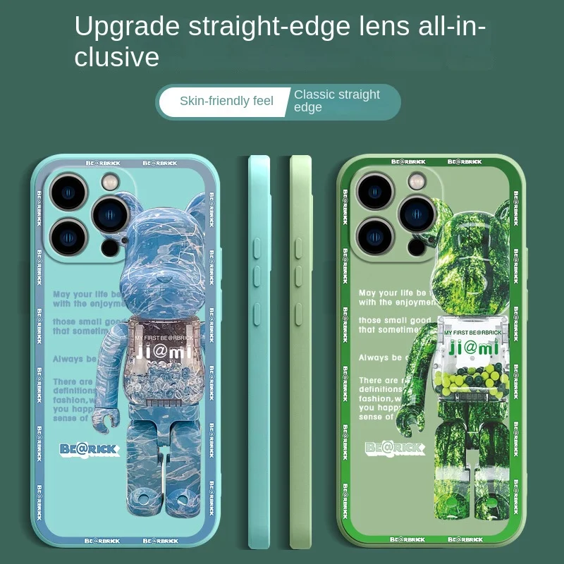 

Bandai Disney Cartoon Print Graffiti Shockproof Phone Case for Iphone 13 12 11 Pro Mini XS MAX 8 7 Plus X XR Silicone Soft Cover