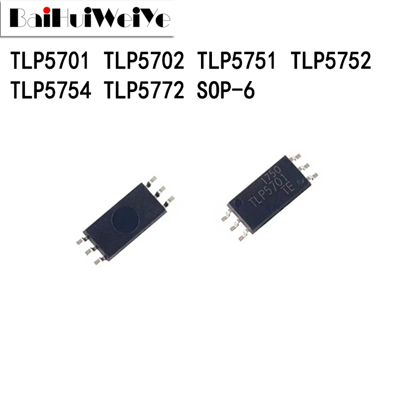 5 шт. TLP5772 TLP5701 TLP5702 TLP5751 TLP5752 TLP5754 SMD SOP-6 оптоизолятор фотоэлектрический Новый чипсет хорошего качества