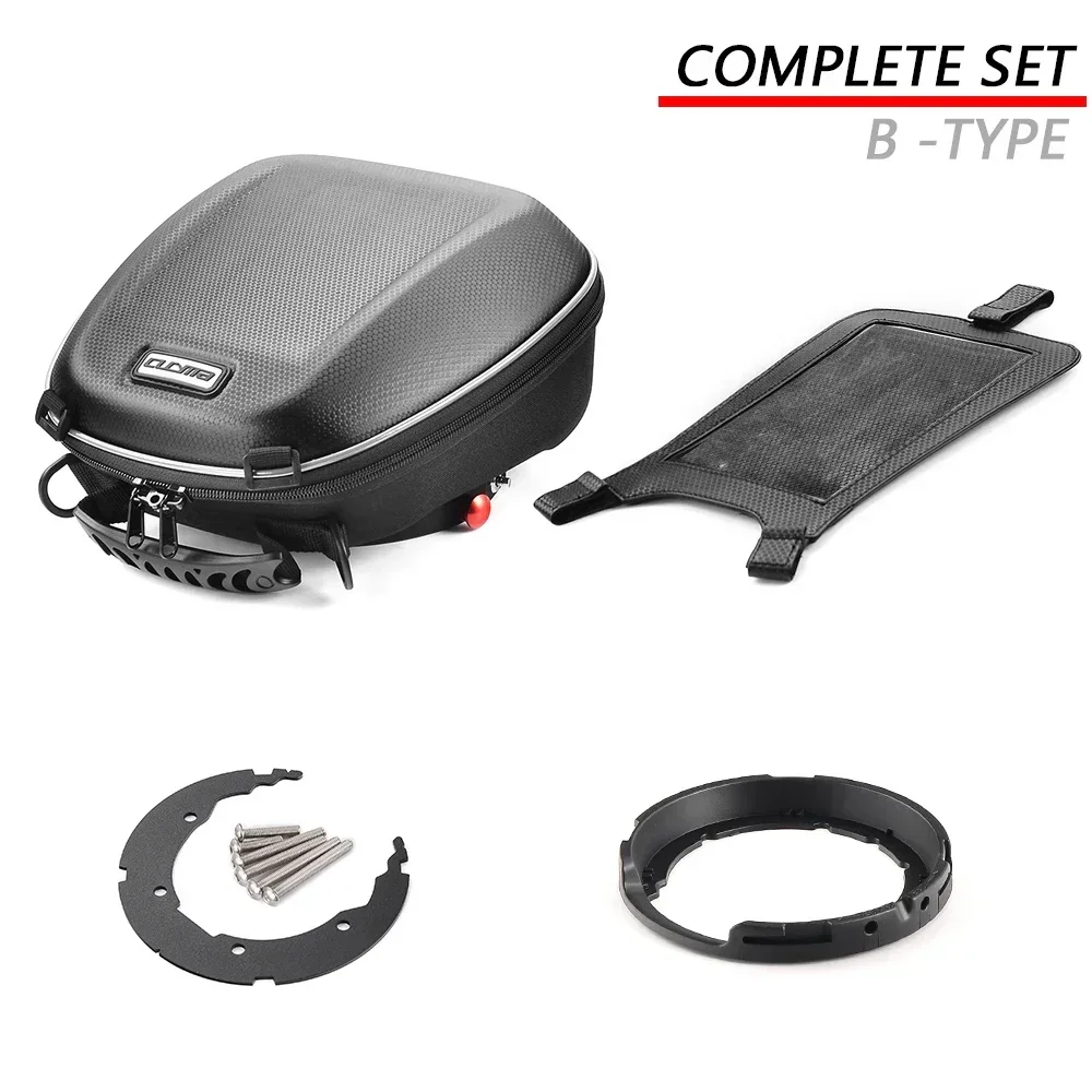 

Сумка на бак мотоцикла с фланцем для Voge 500AC Brivido 500R Valico 650DS, сумки с быстрой фиксацией, кольцо, рюкзак, верхний чехол, водонепроницаемый