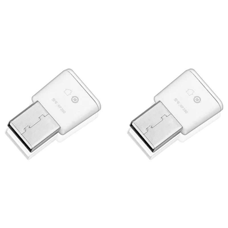 

ABGZ-2Pcs Tuya Smart Life Zigbee 3.0 Signal Repeater USB Zigbee Extender For APP Control Mesh Home Assistant Automation