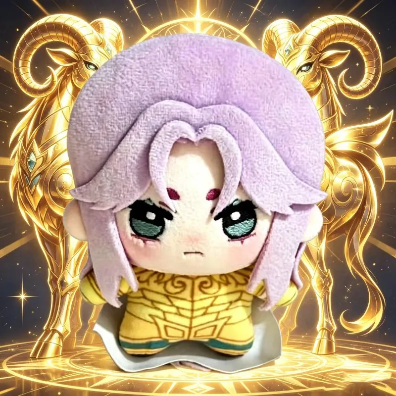 Фото Плюшевая кукла Saint Seiya The Lost Canvas LC из хлопка, золотой рыцарь, миниатюрная мягкая игрушка, коллекционный подарок для фанатов Saint Seiya №2