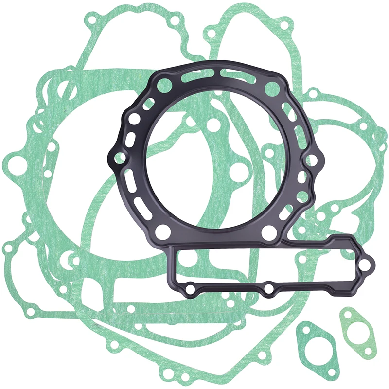 

650cc Motor Bike Engine Full Cylinder Head Complete Overhaul Gasket Mat Middle Repair Pad Set for Kawasaki KLR650 KLR 650