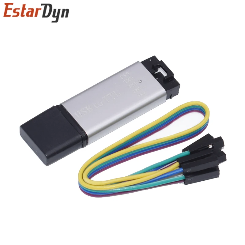CP2102 USB 2 0 к UART TTL 5-контактный разъем модуль последовательный преобразователь STC