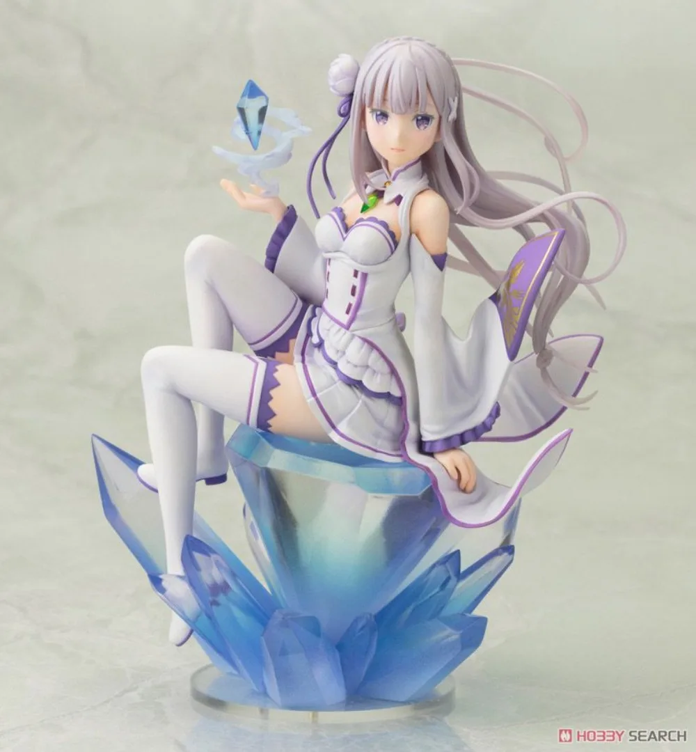 Фото 【JM】100% оригинал в наличии. Kotobukiya Re:Zero Kara Hajimeru Isekai Seikatsu. Коллекционная серия моделей Эмилии. Декоративные модели-игрушки. №5