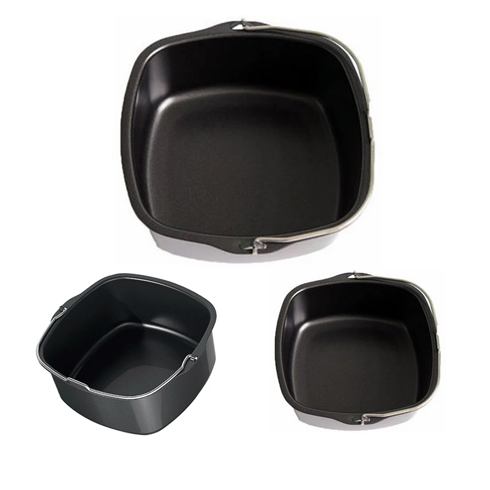 For HD9232 HD9233 Tin Accessories Non-stick Air Fryer Baking Dish Electric DIY Cooking Tray HD9220 HD9627 Roasting