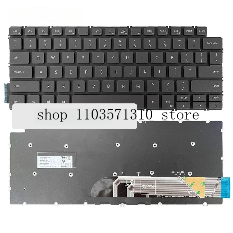Новая Оригинальная клавиатура для ноутбука DELL Inspiron 7300 7306 7405 2 в 1