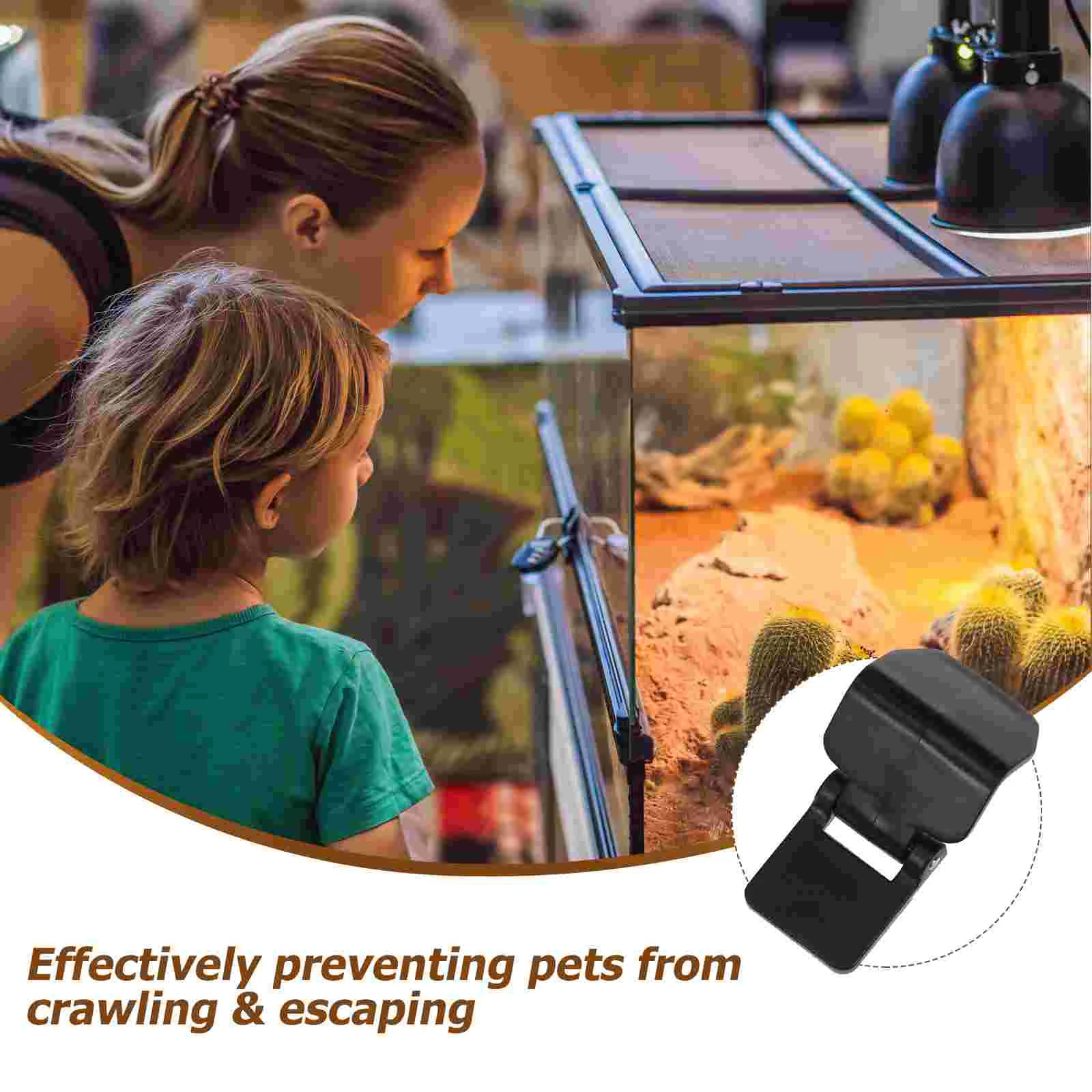 6 шт. цилиндрический замок черепаха террариум принадлежности для домашних