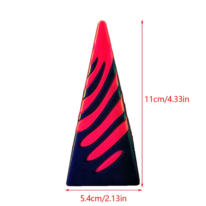 Креативная трехмерная невозможна пирамида скульптура миниатюрная египетская