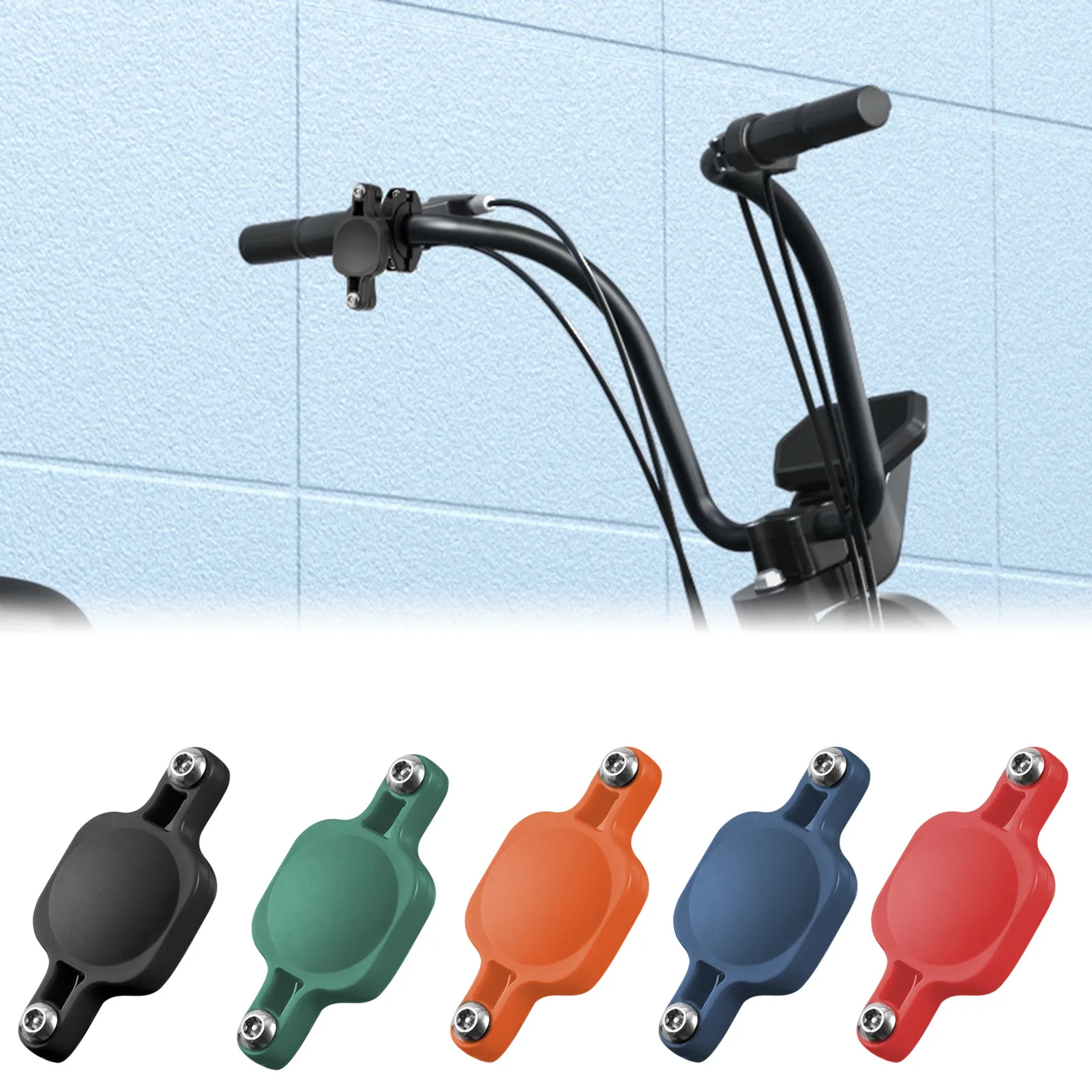 

Велосипедный фиксатор для AirTag, защитный чехол, противокражный универсальный велосипедный держатель, трекер, позиционер, аксессуары для вел...