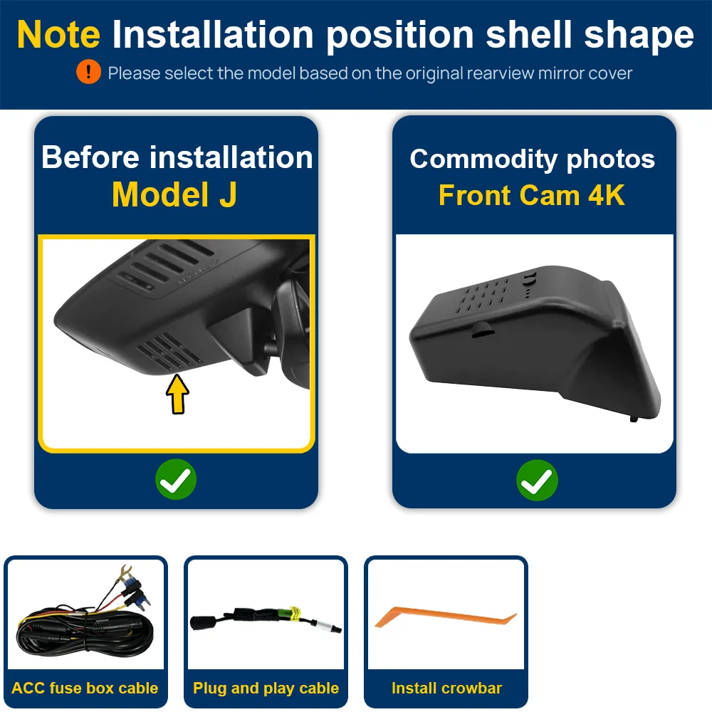 

Индивидуальные OEM Plug and Play для модели Volvo XC40 Видеорегистратор автомобильный 2023–202 гг.