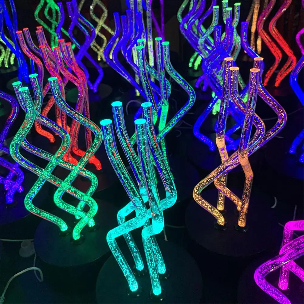 

Colorful Acrylic Dancing Table Light Creative Night Light Bar Atmosphere Lamp Home Decoration
