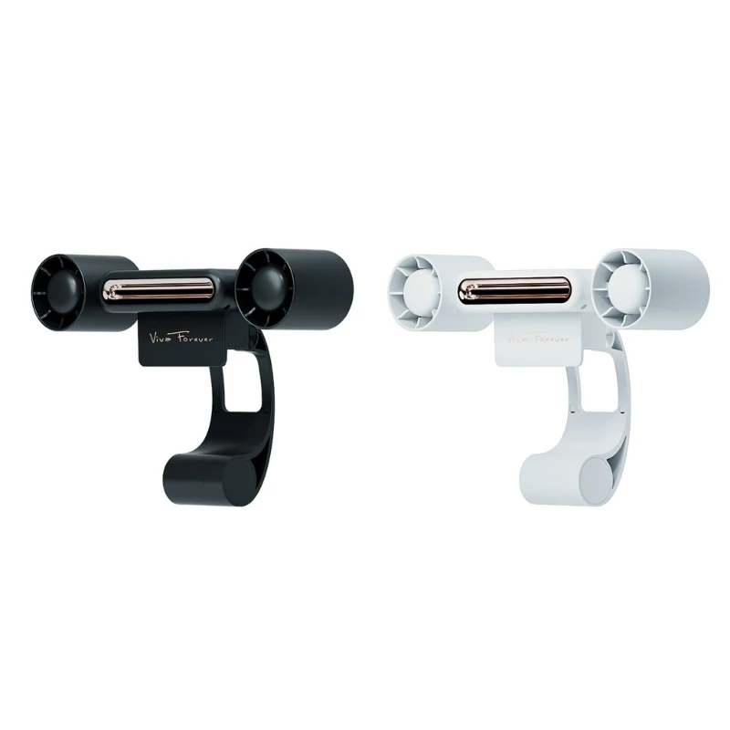 

Новинка 2023, подвесной вентилятор для экрана, 1200 мАч, перезаряжаемый кондиционер, офисная техника, Компьютерный Вентилятор с клипсой для охлаждения воздуха со штативом