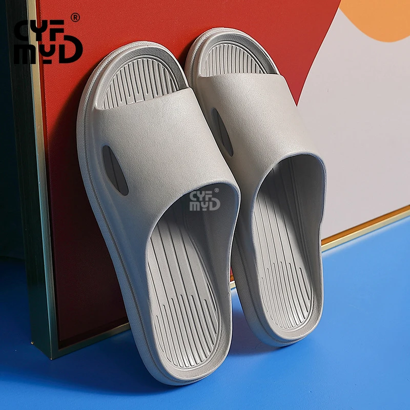 Women's Home Slippers Flat Summer Soft Slides Bathroom Summer Shoes for Women Comfortable 2023 New EVA Slipper Indoor Non-slip