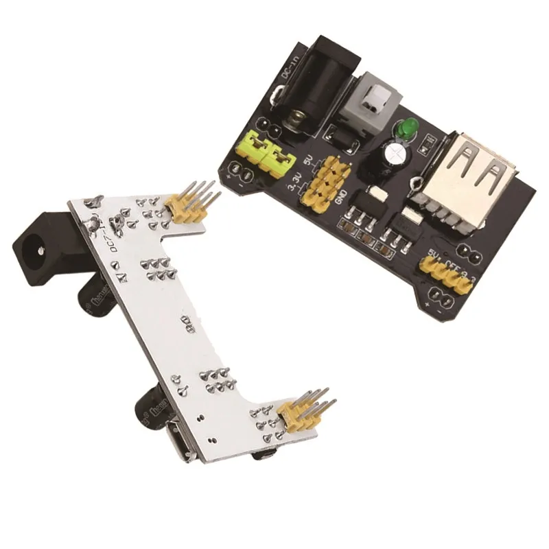 Модуль питания для хлеба MB102/белая макетная плата MB102 выделенный модуль 2-полосный