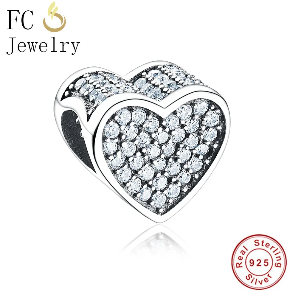 FC ювелирные изделия подходят оригинальные брендовые шармы браслет 925 пробы
