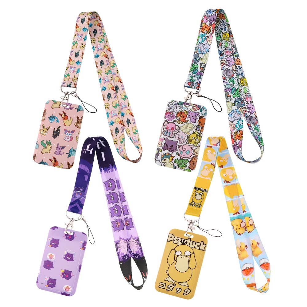 

Cute Cartoon Phone Strap Lanyard For Keys Pendant USB ID Card Badge Holder Phone Rope Neck Strap Cord Fashion Lariat LX1121