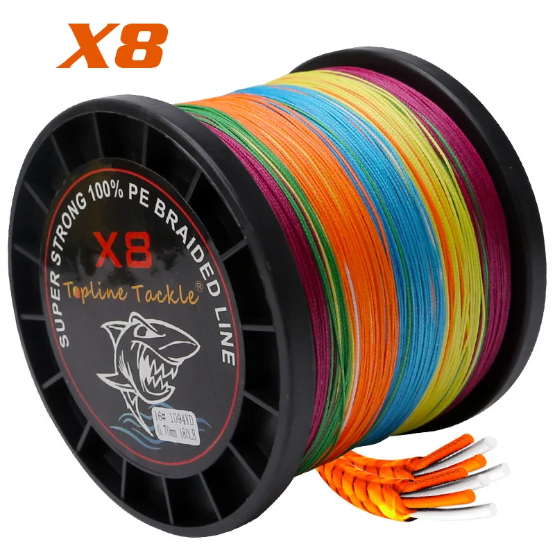 

Леска рыболовная плетеная 8 нитей, 100 м, 100% ПЭ