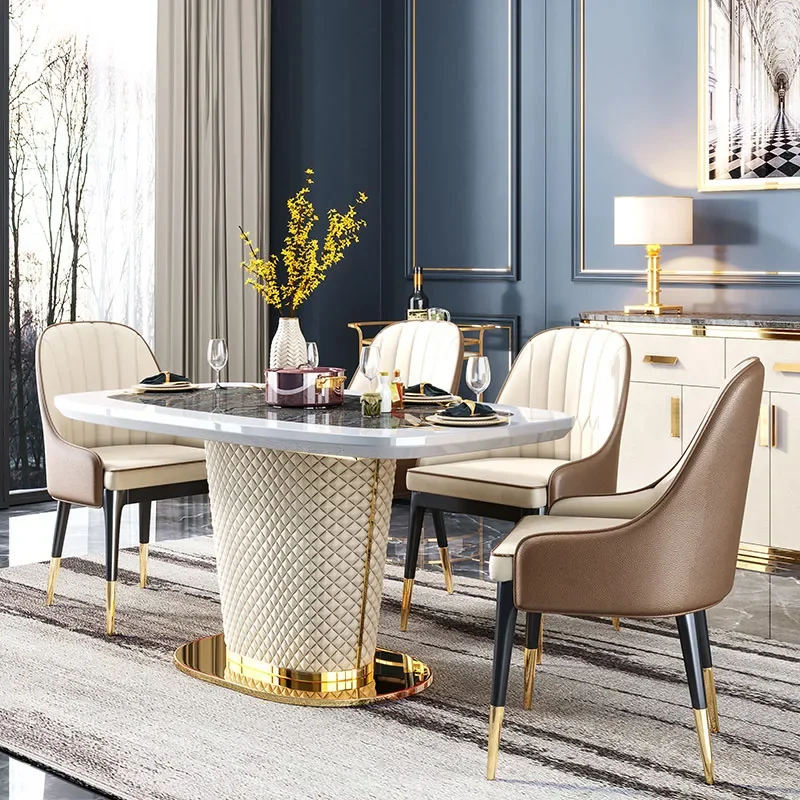 Современные обеденные столы роскошная дешевая мебель для дома столовая рама из