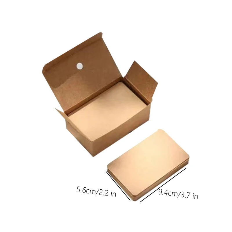 

Пустые визитные карточки из плотного картона