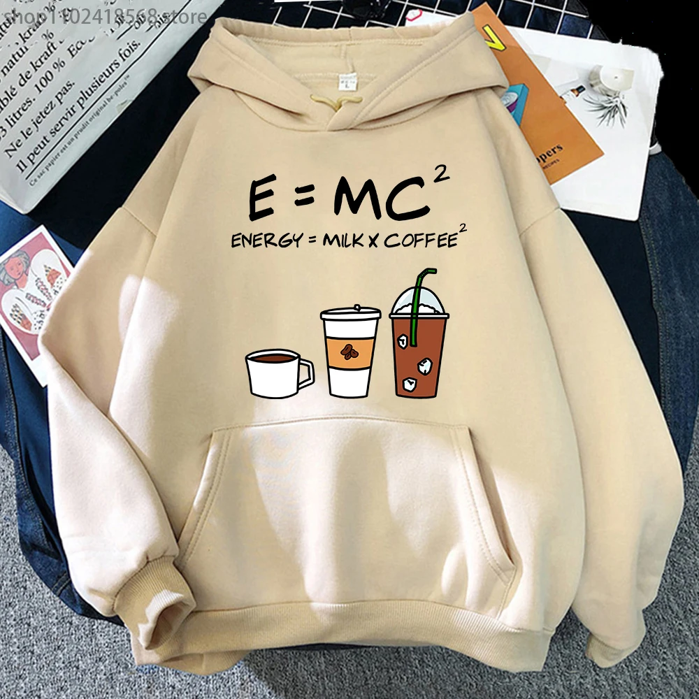 

Cartoon MC2 Energy Milk Coffee Hoodie Fashion Manga Print Sweatshirt Four Men Handsome Casual Harajuku Streetwear Women Clothing