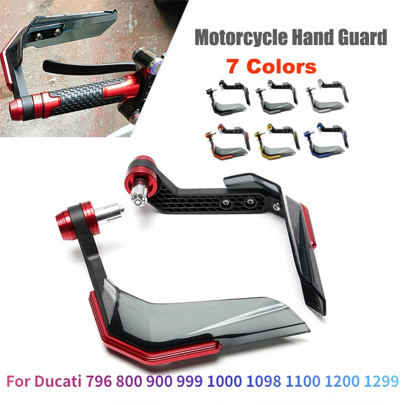 

Hand Guard Shield Windshield Modified Protective Gear For Ducati 796 800 900 999 1000 1098 1100 1200 1299 Windproof Handguard