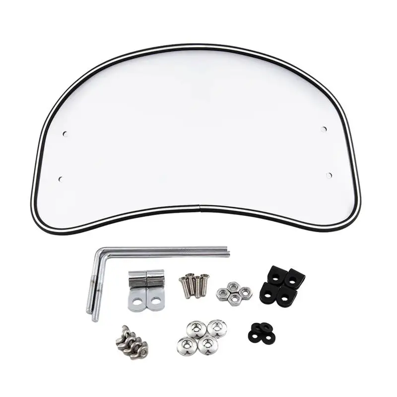 

Ветровое стекло для велосипеда, ретро, съемные ветрозащитные стекла для мотоцикла, Легкие ветрозащитные дефлекторы, прочные ветрозащитные стекла для велосипеда и мотоцикла