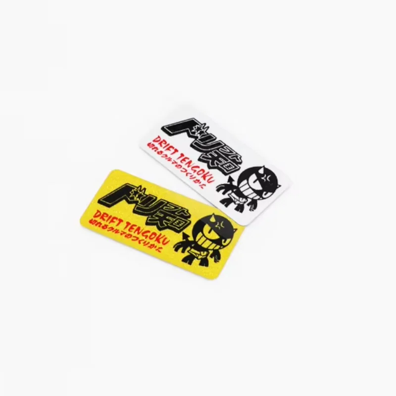 2x автомобильный Стайлинг виниловая лента японские Дрифт Тенгоку гонки мотоцикл