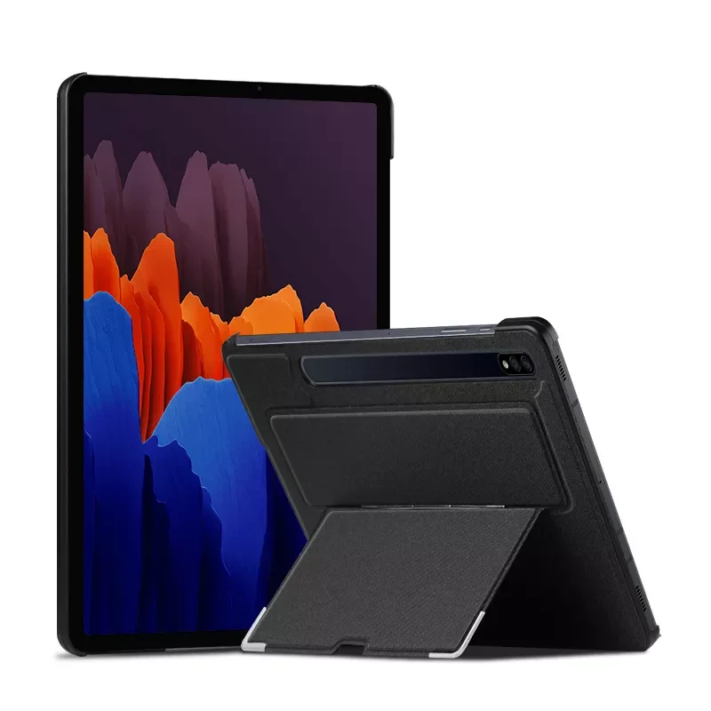 

Чехол для Samsung Galaxy Tab S7 Plus SM-T970 T975 T976, чехол для планшета с подставкой, оболочка для Tab S7 Plus FE 12,4 дюйма, чехол для планшета с откидной подставкой