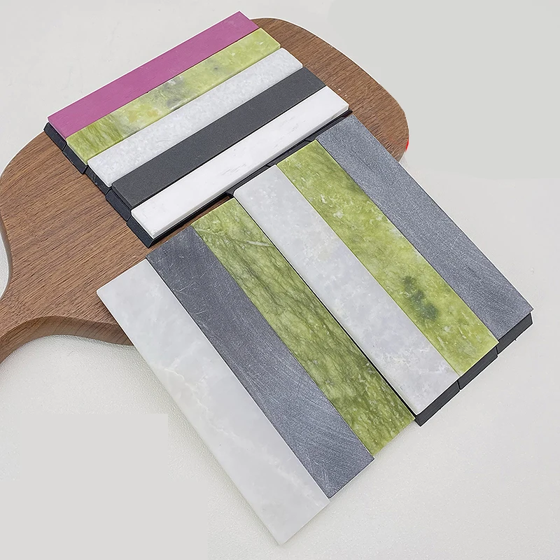 

Профессиональный точильный камень, зернистость 1500-10000, натуральный агат, система заточки кухонных ножей, бытовой точильный камень