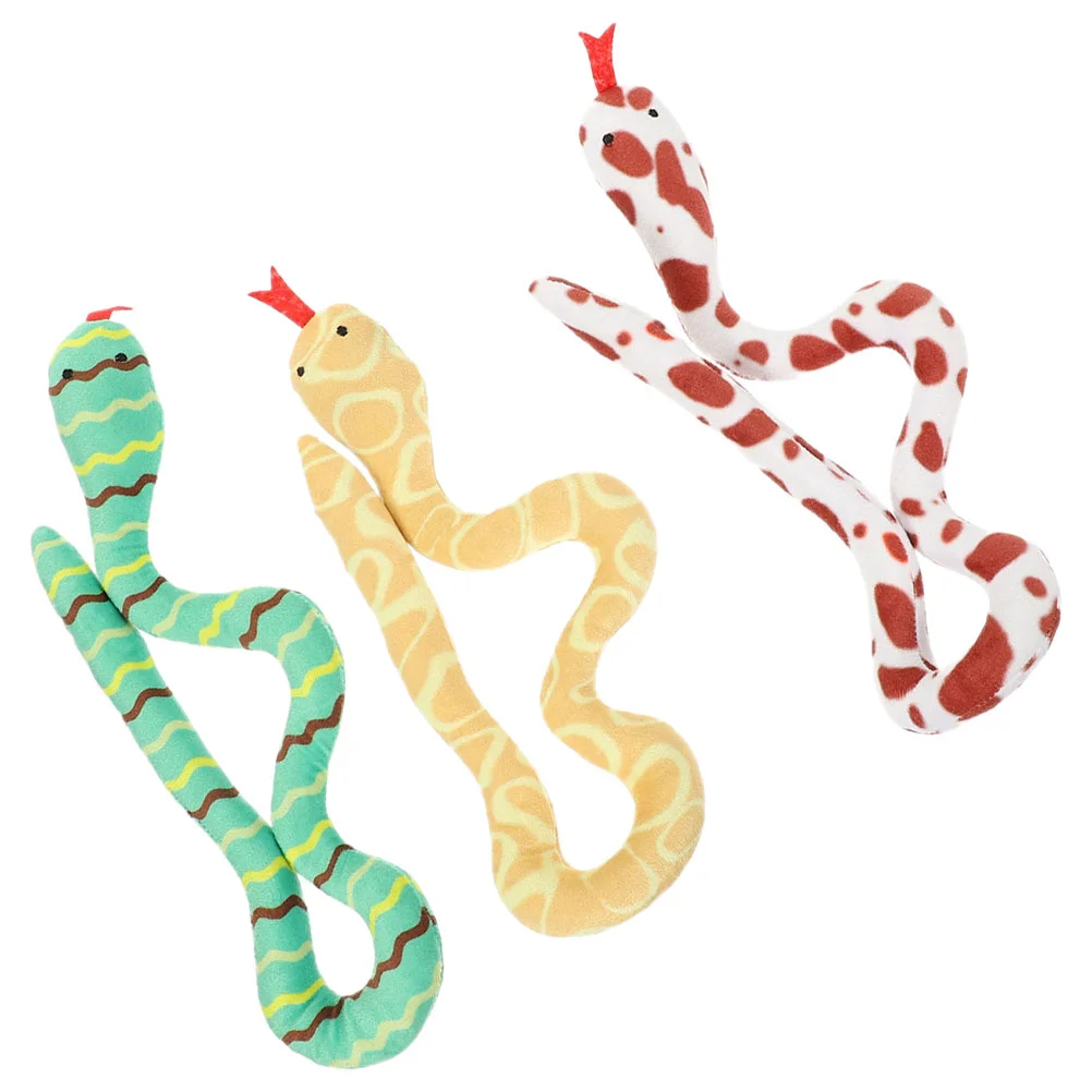 

3pcs Cat Toys Catnip Toys Snake Toys Catnip Toys for Cats Kitten Toys for Indoor Cats