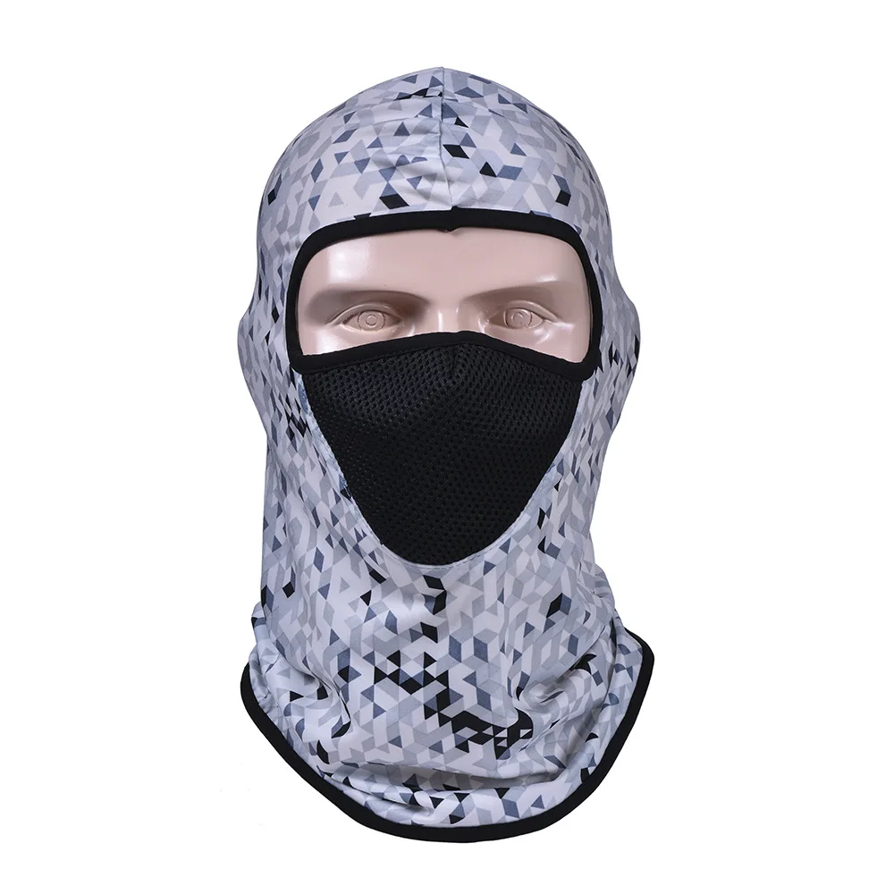 Ледяная шелковая Солнцезащитная Пылезащитная маска для верховой езды спорта на