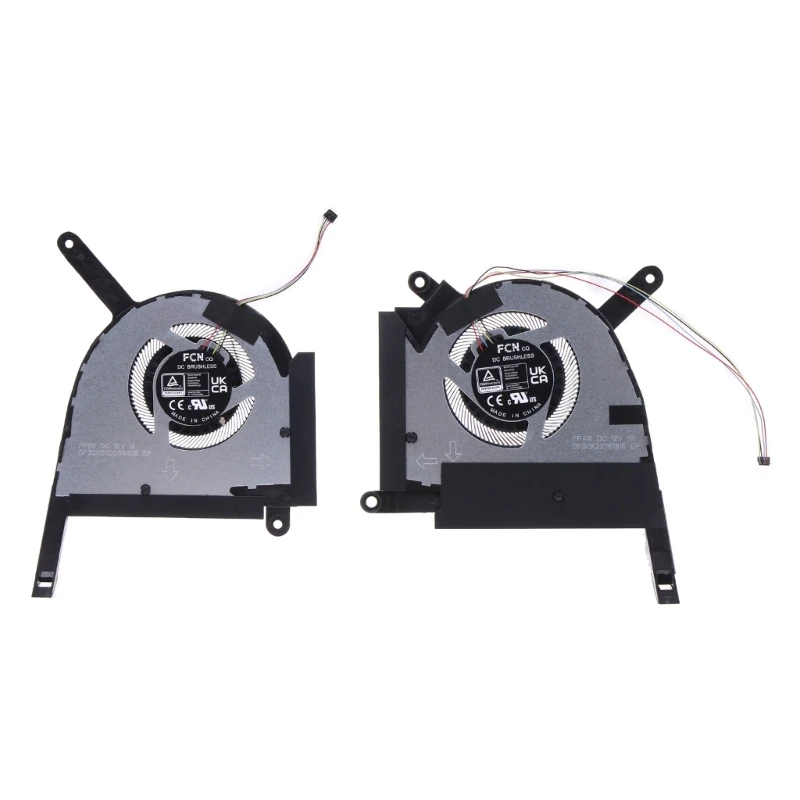 

Вентилятор для процессора GPU, вентилятор для охлаждения ноутбука, постоянный ток 12 В, 1 А, 4-контактный, 4-проводной, для Asus TUF Gaming F15 FX507Z FA507R, деталь для ноутбука, бесщеточный двигатель