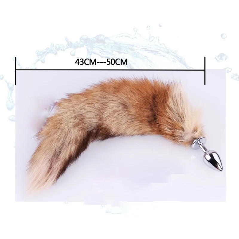 Секс-мебель для взрослых ролевые игры лисий хвост металлическая заглушка