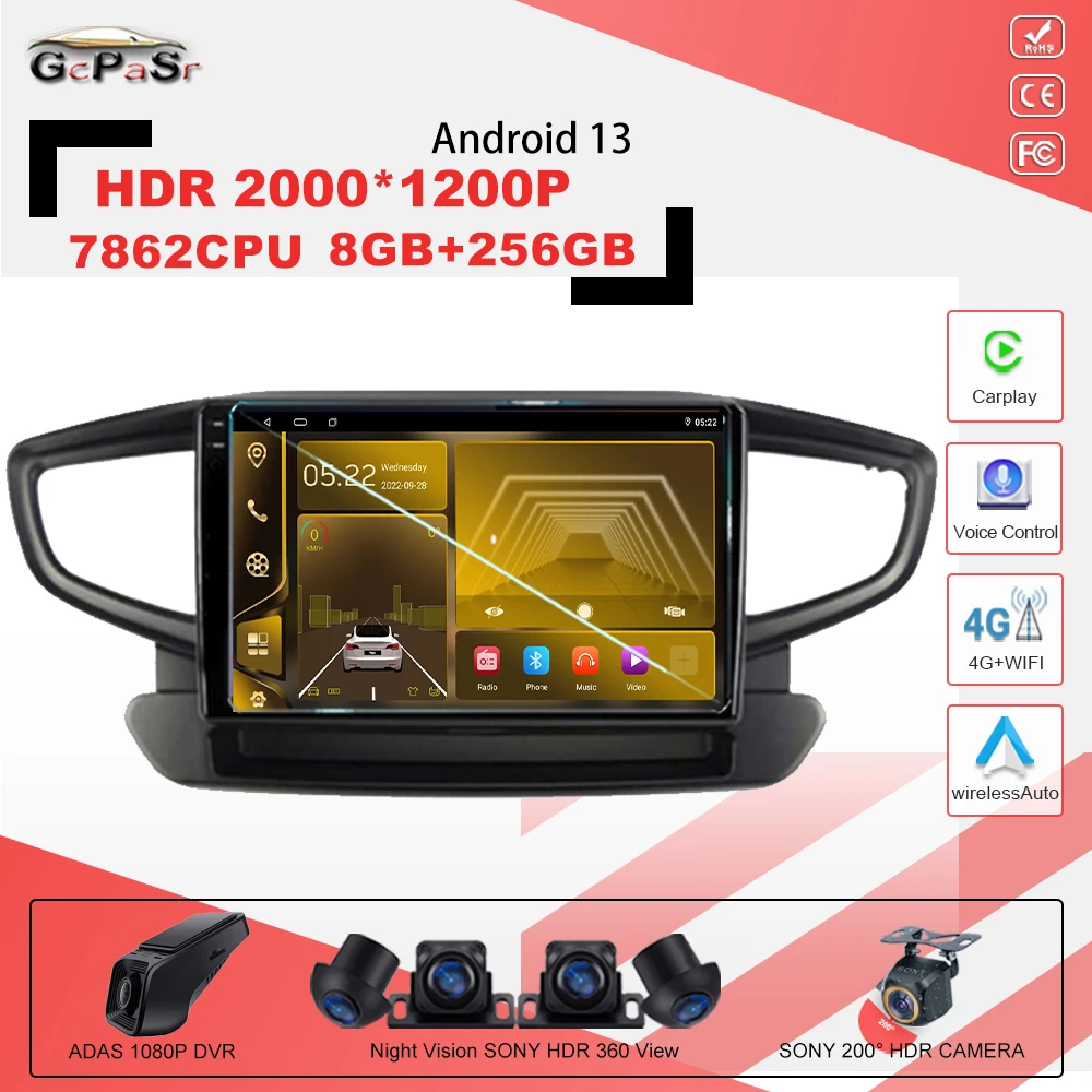 

Android 13 Qualcomm Snapdragon For Hyundai IONIQ 2016-2020 Multimedia Car Player Auto Radio Stereo Screen GPS Navigation 7862CPU